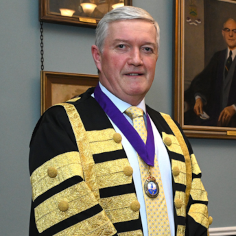 Headshot of Diarmuid O' Shea, immediate past president of RCPI